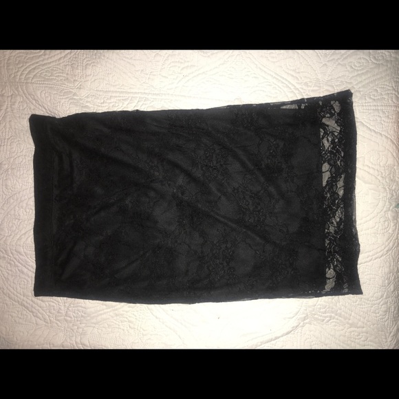 poison ivy Dresses & Skirts - Black lace skirt
